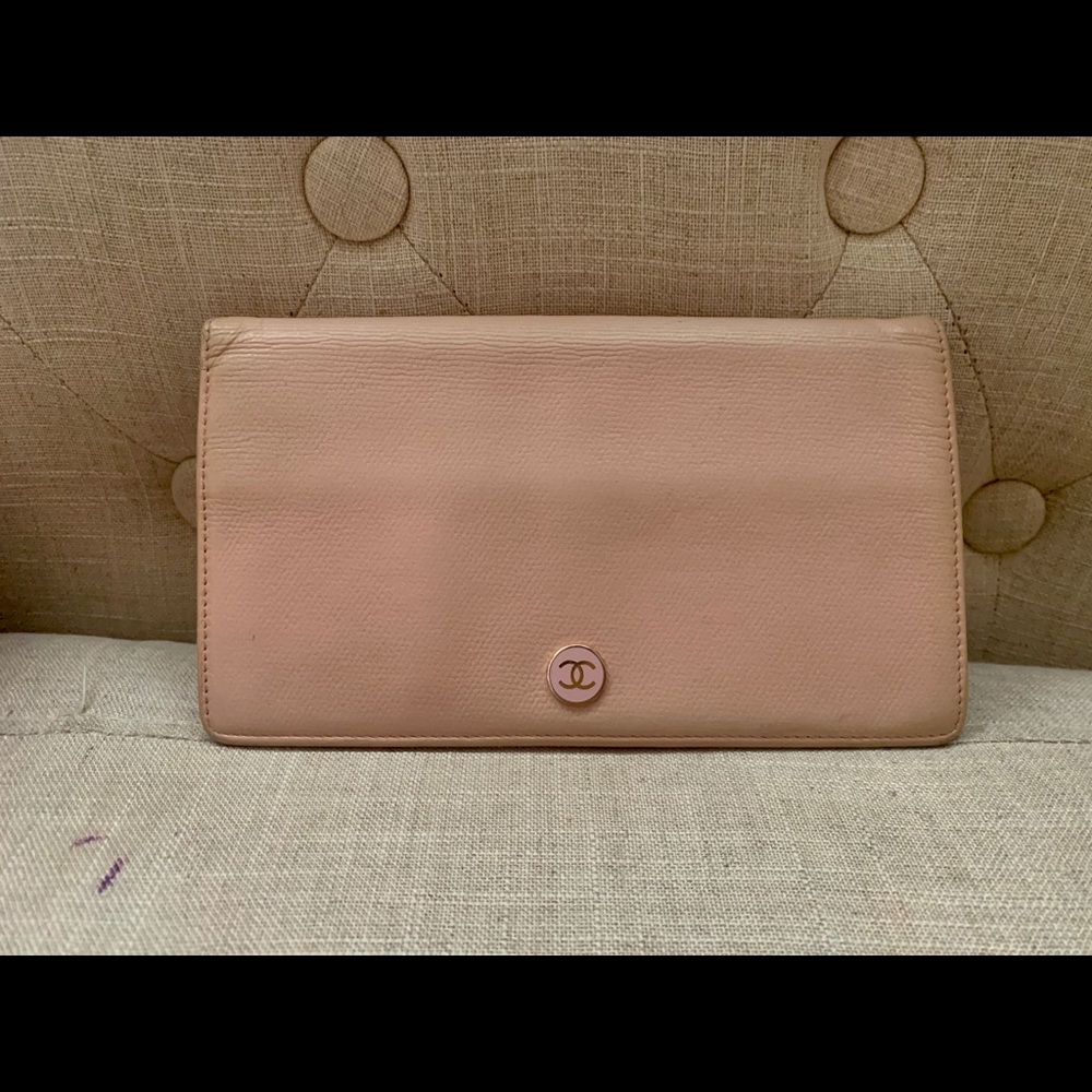 ❌GIFTED❌Chanel pink long wallet